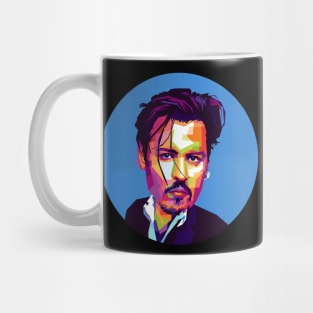 Jhonny deep pop art Mug